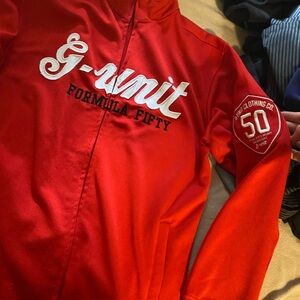 Red Performance Jacket for Men